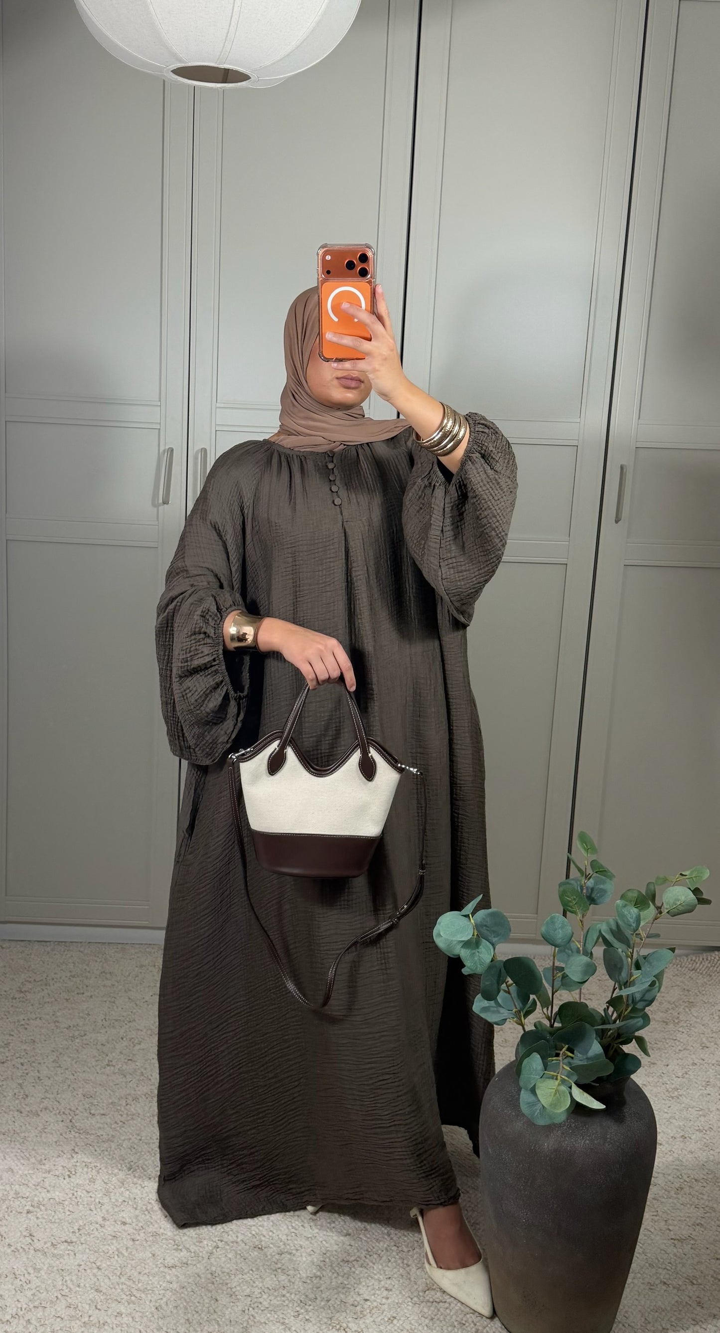 Robe gaz de coton