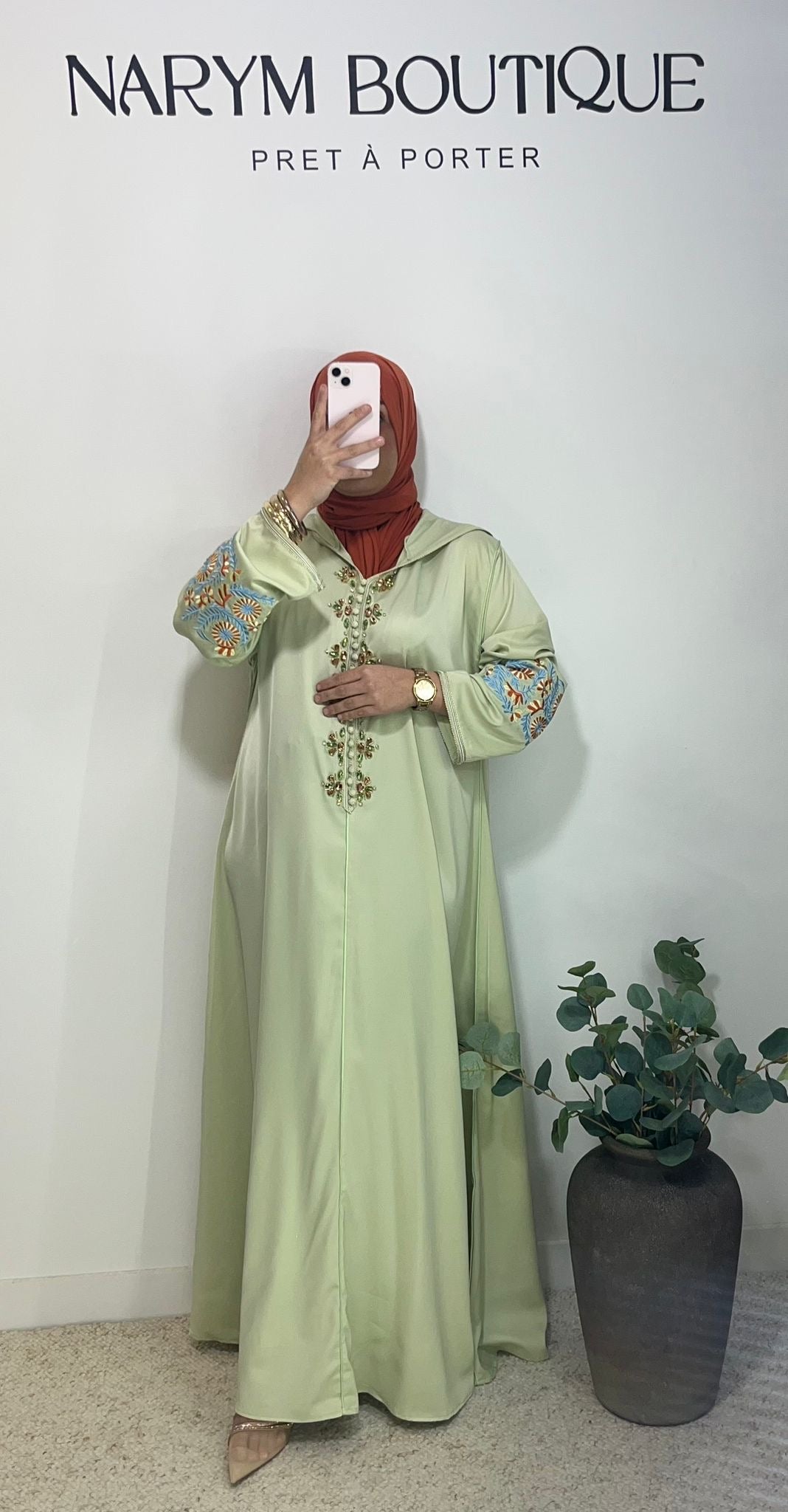 Abaya Ambre