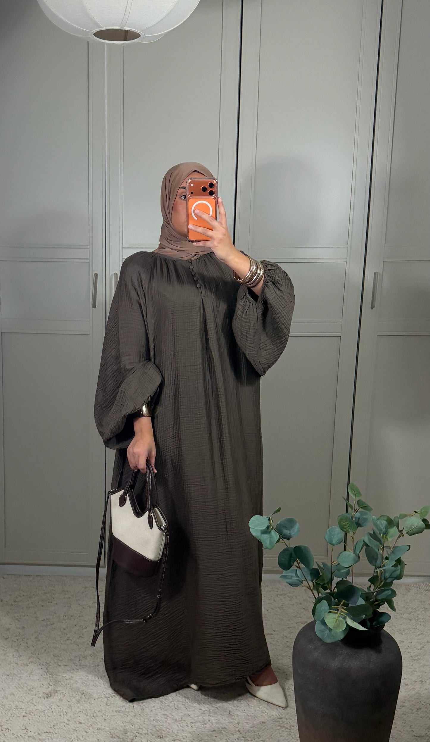 Robe gaz de coton