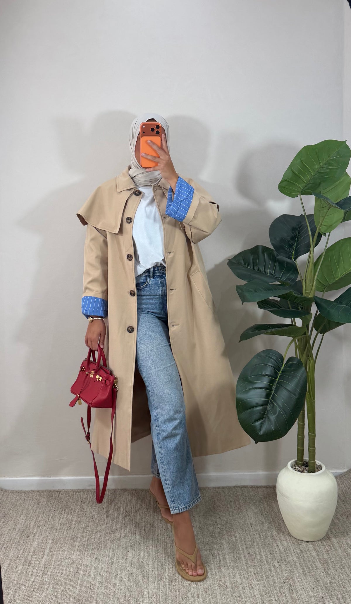 Trench cape